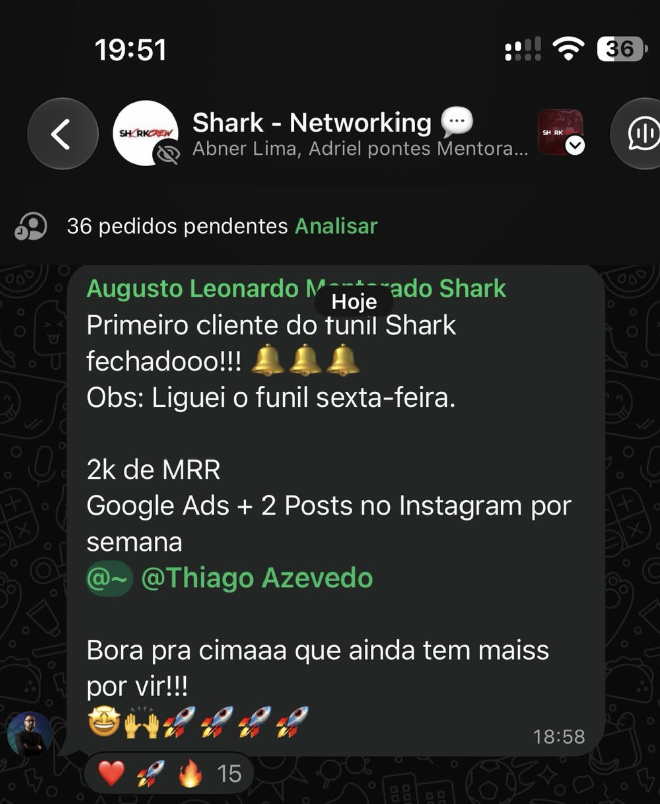 Feedback de aluno 7