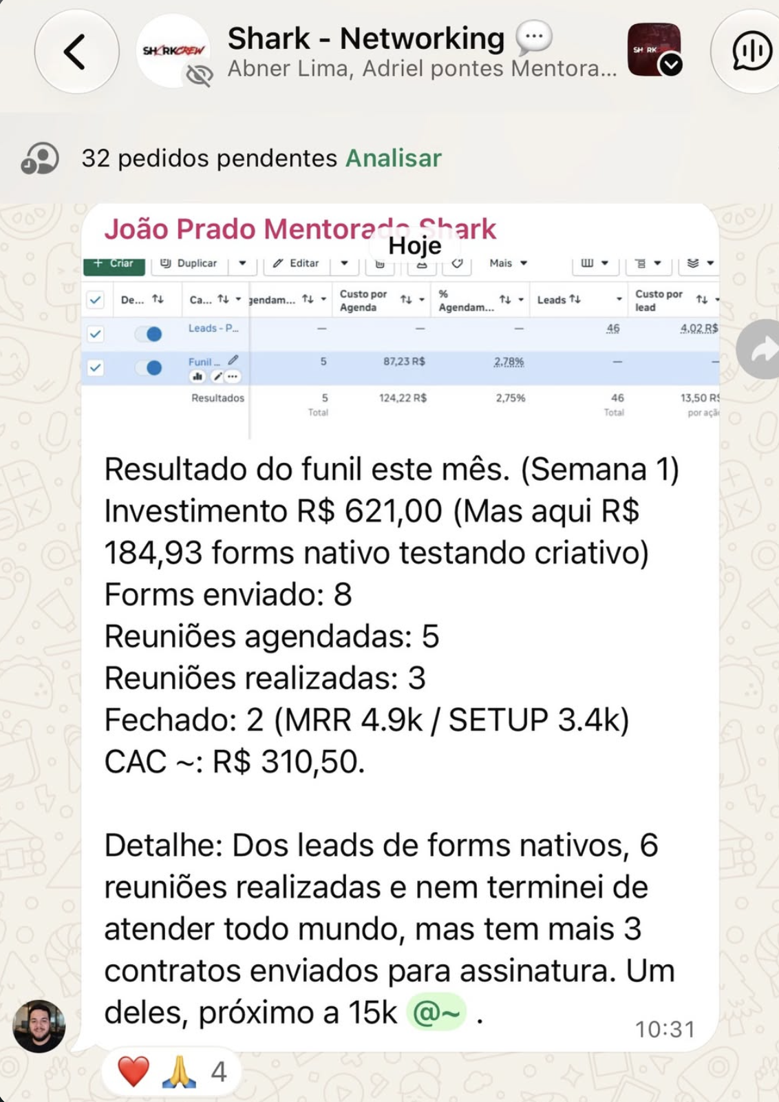 Feedback de aluno 6