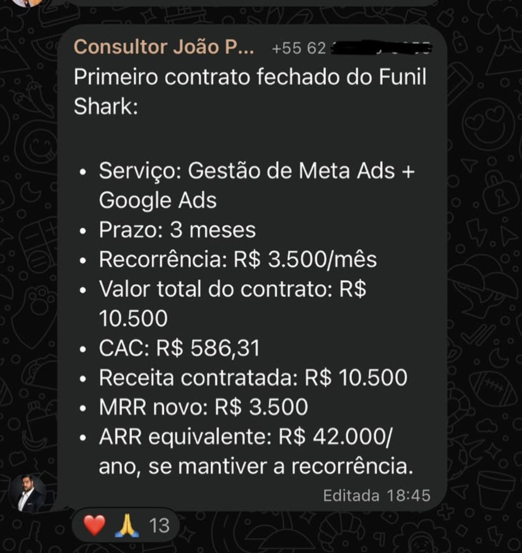 Feedback de aluno 10